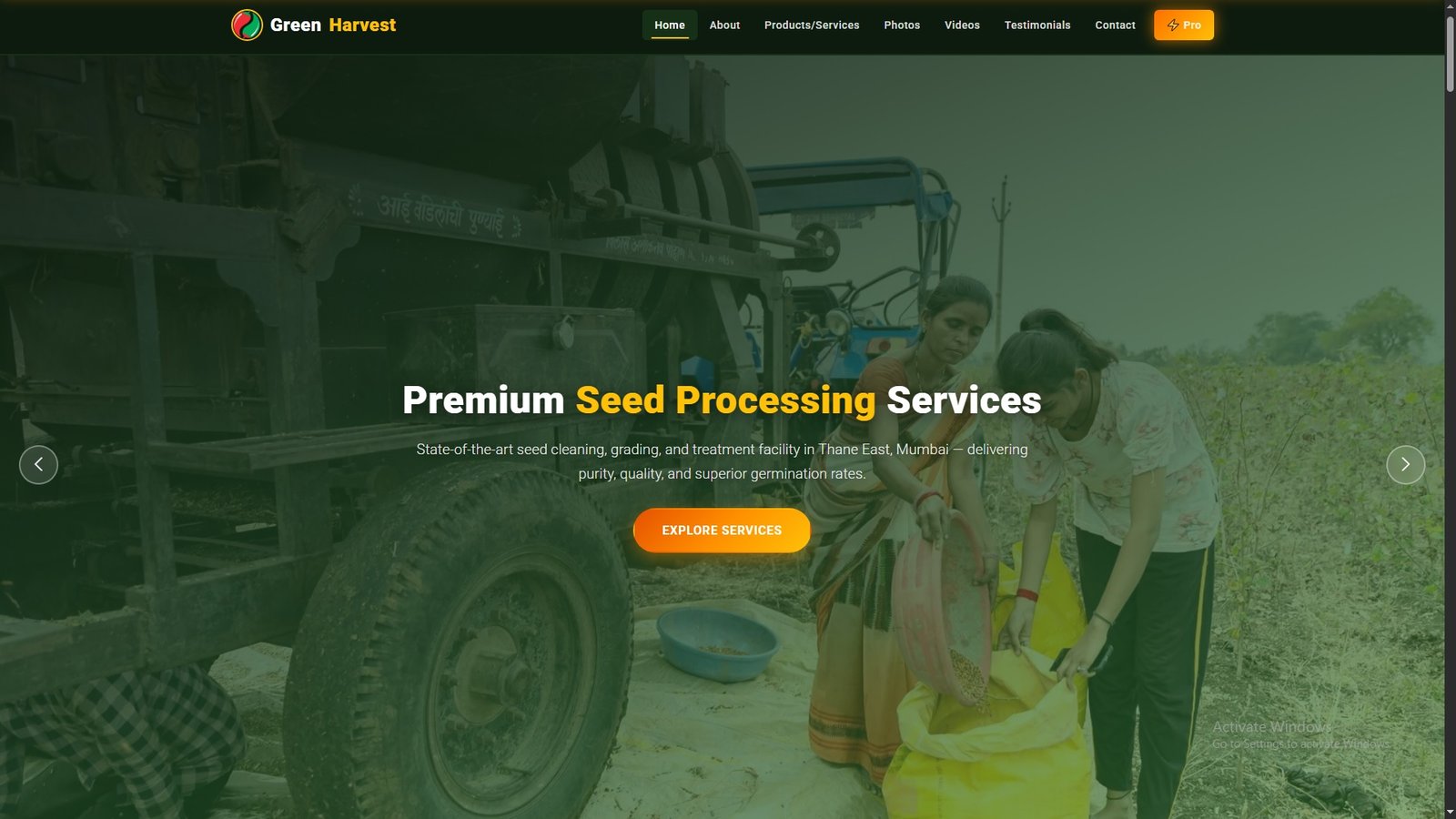 Seed Processing