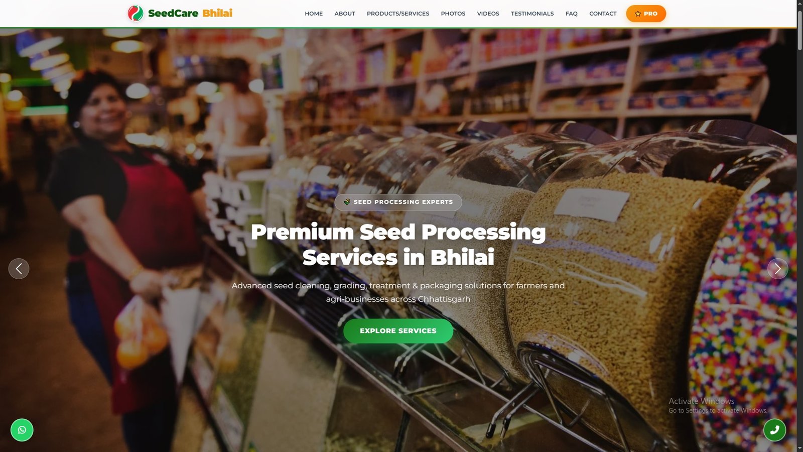Seed Processing