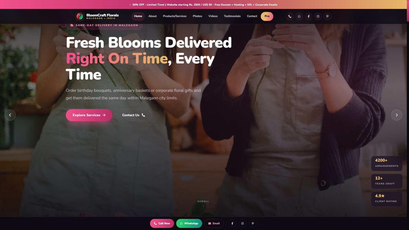 Flower Arrangements