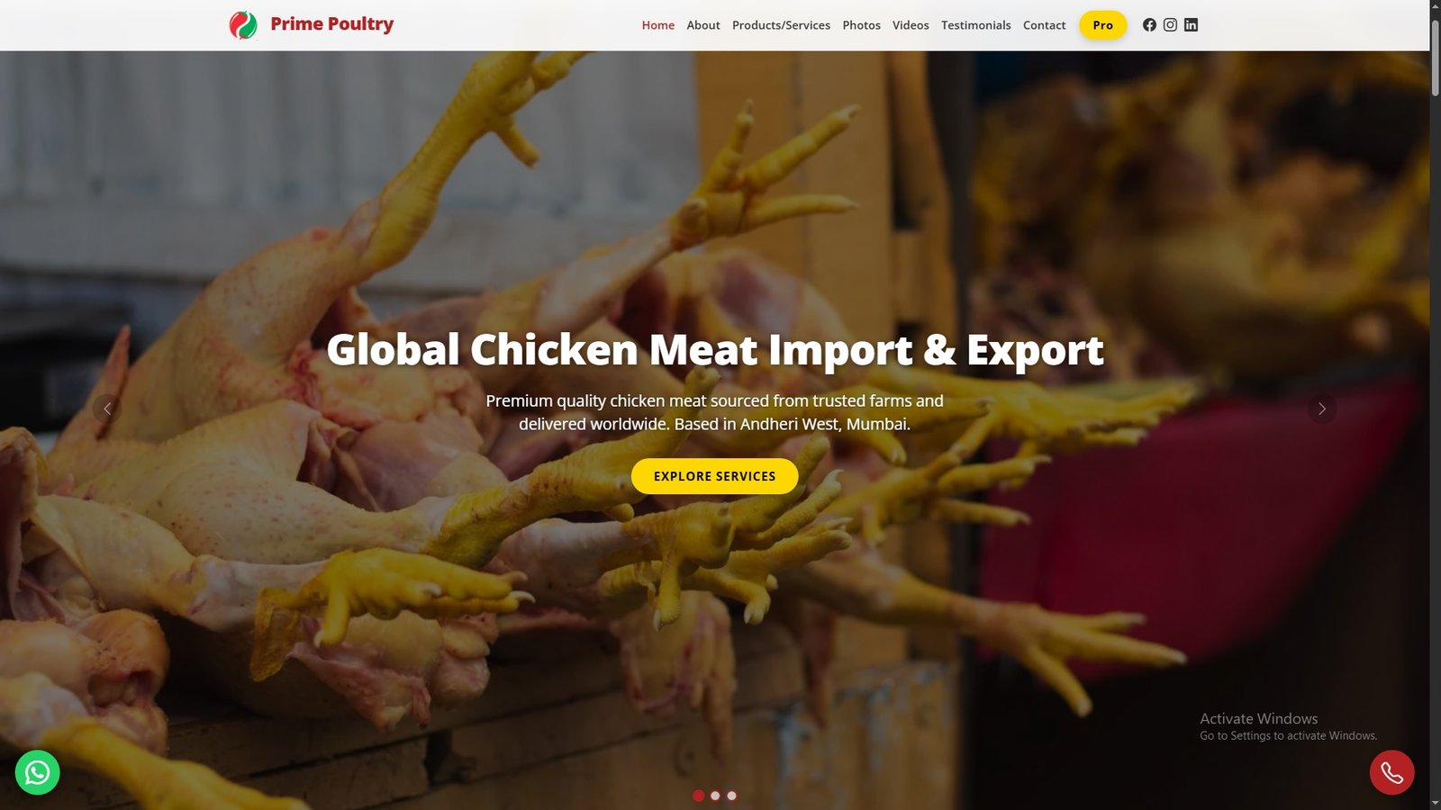 Chicken Meat Import Export