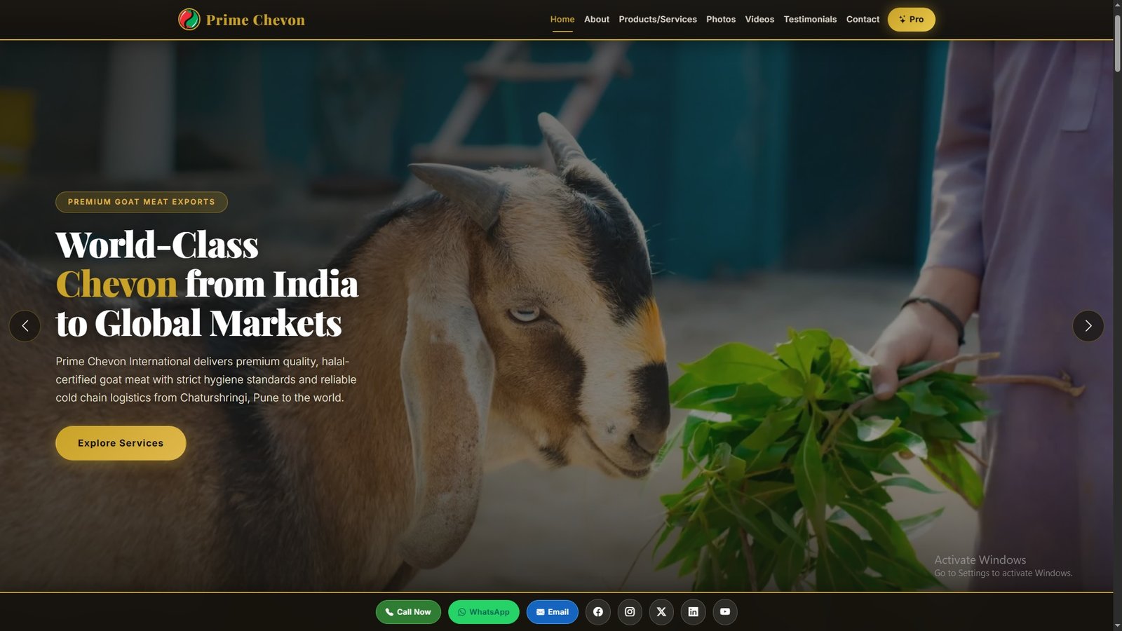 Goat Meat Import Export