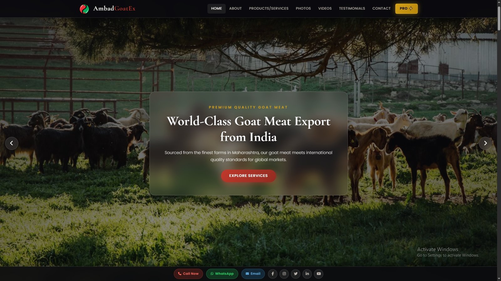 Goat Meat Import Export