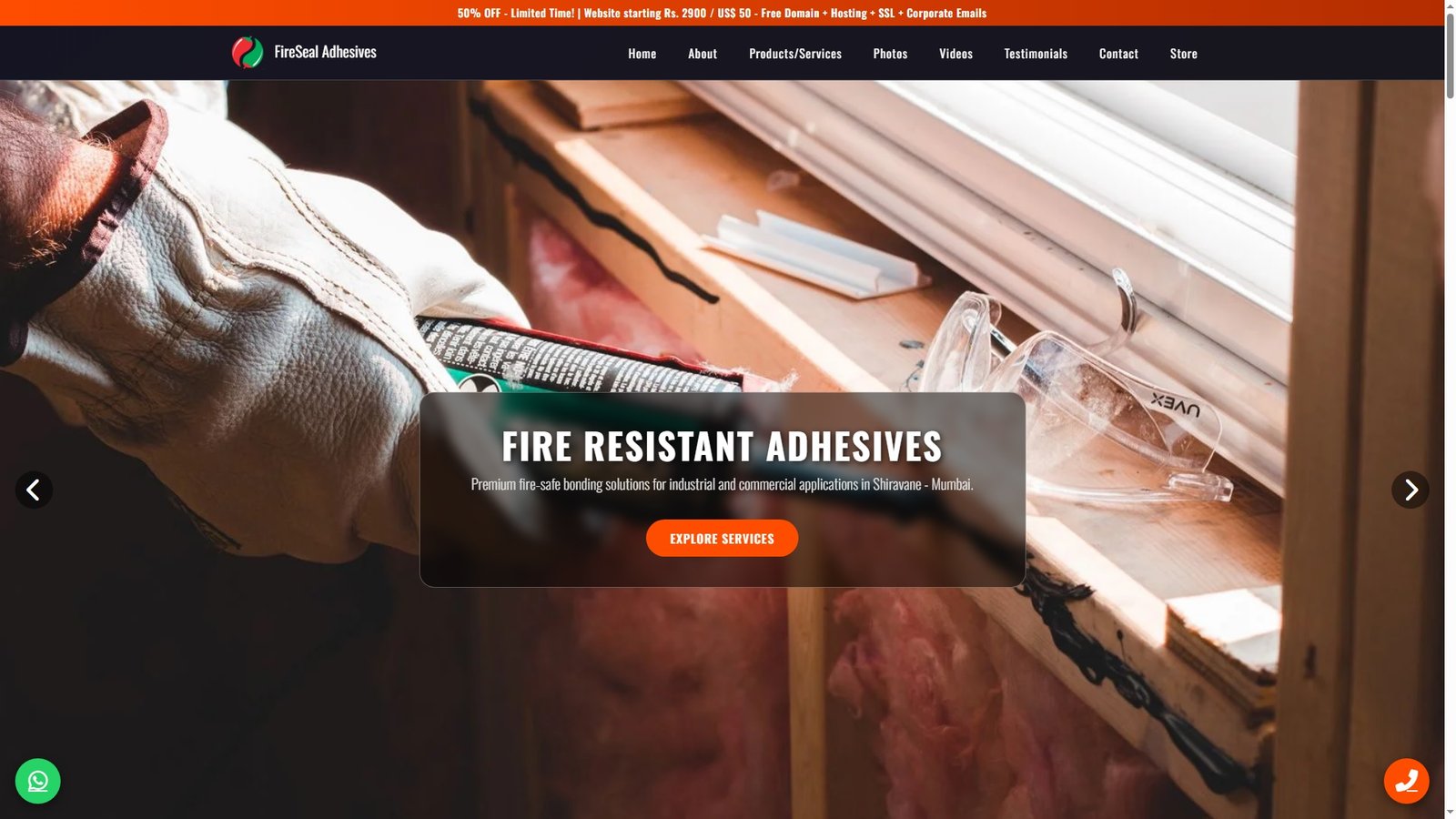 Fire Resistant Adhesives