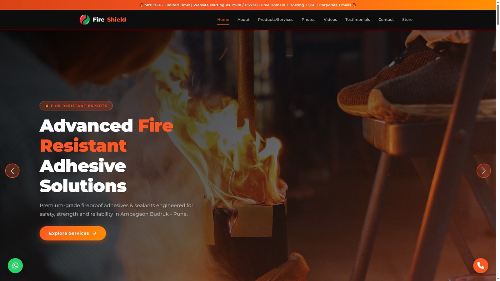 Fire Resistant Adhesives
