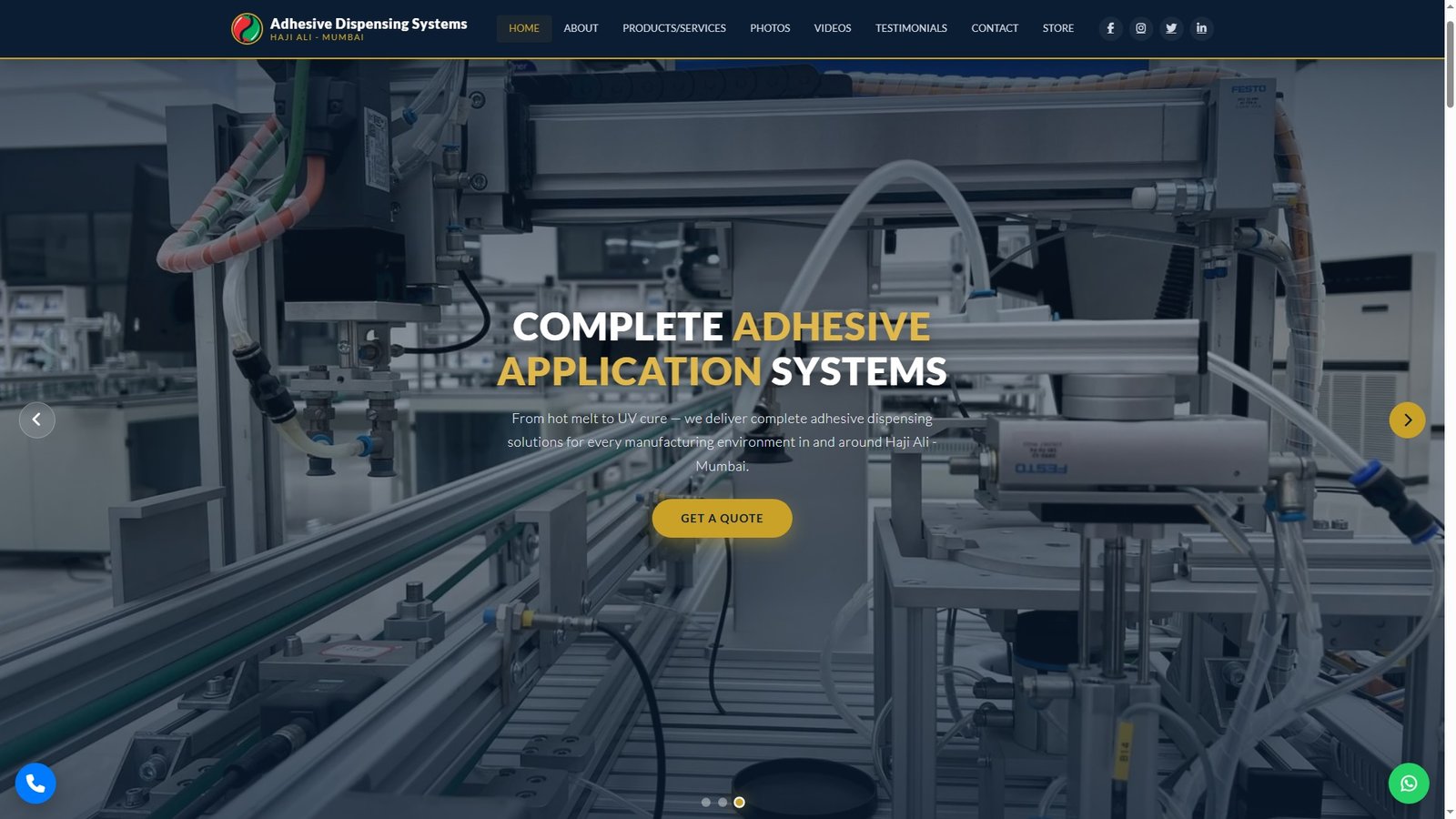 Adhesive Dispensing Systems