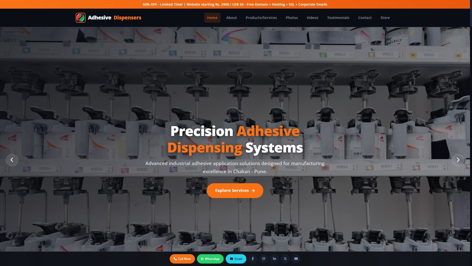 Adhesive Dispensing Systems