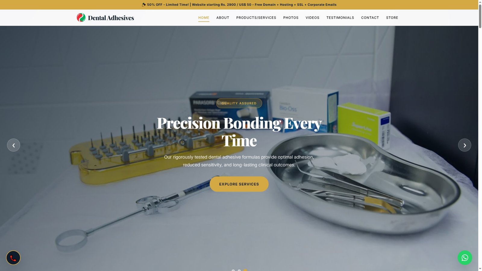 Dental Adhesives
