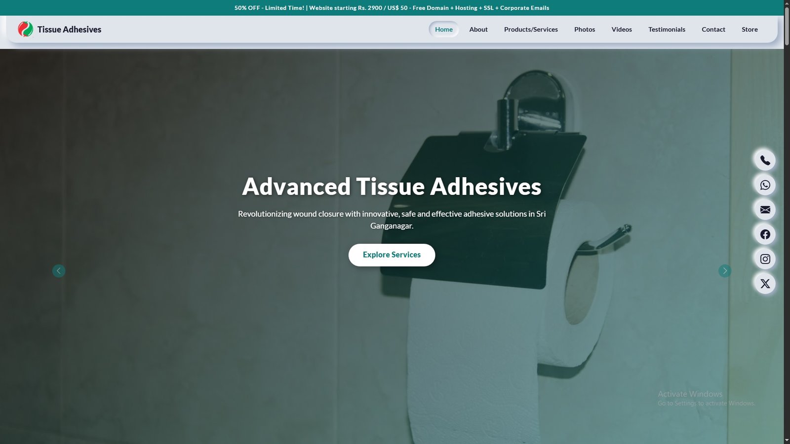 Tissue Adhesives