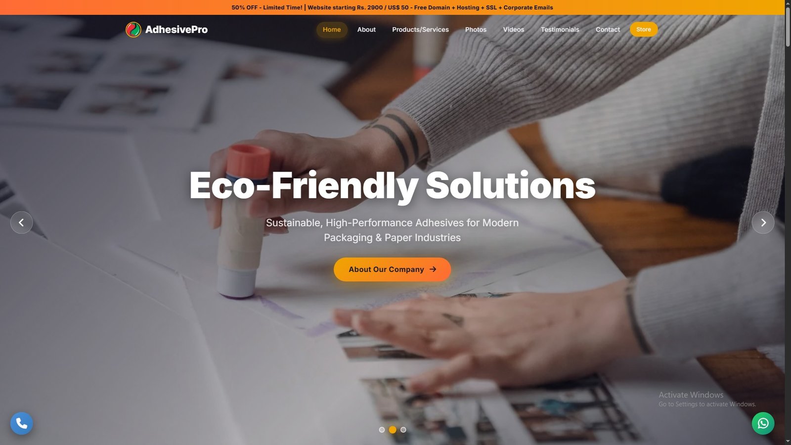 Paper Adhesives