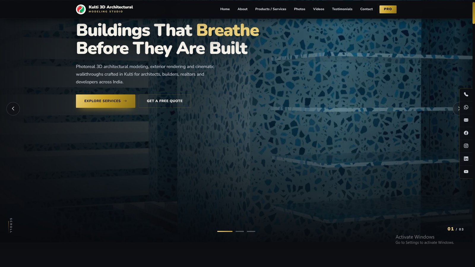 3D Architectural Modeling