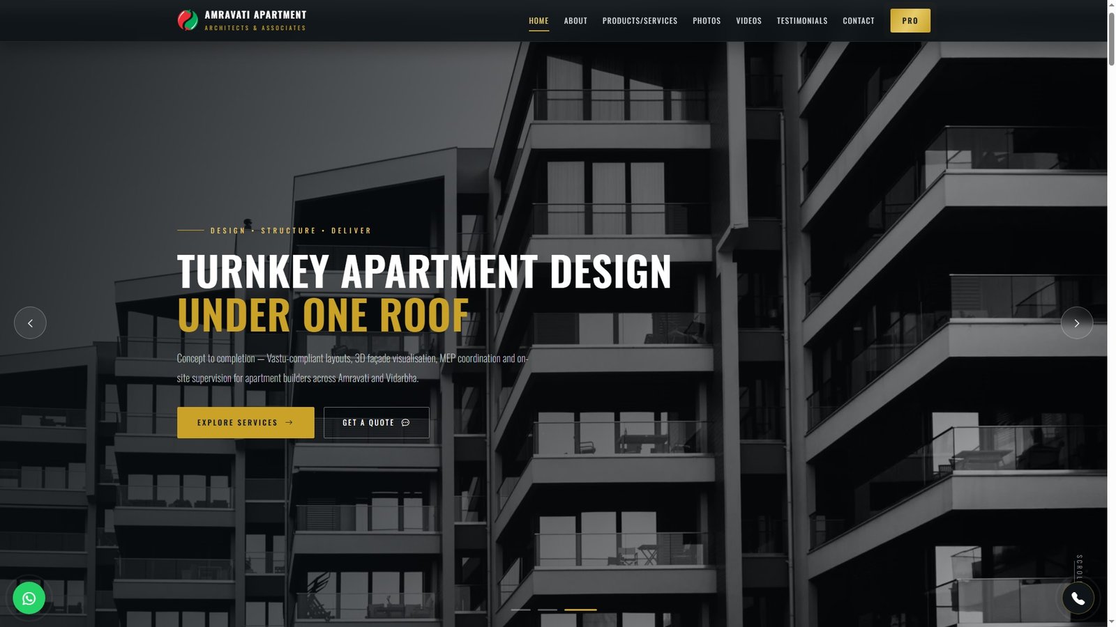 Apartment Architecture Services