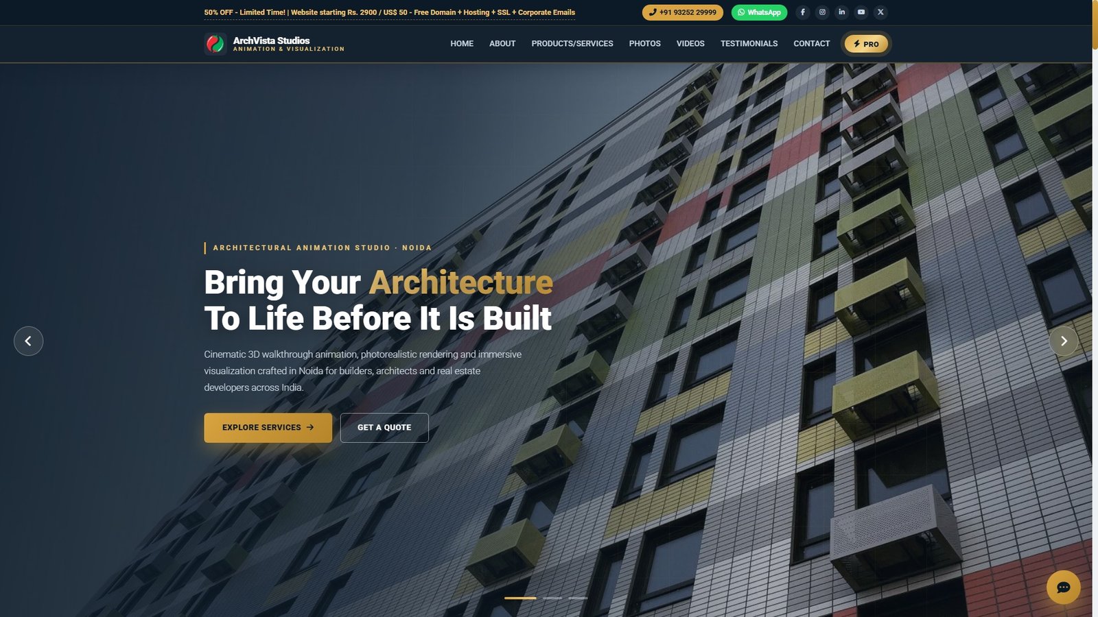 Architectural Animation Services