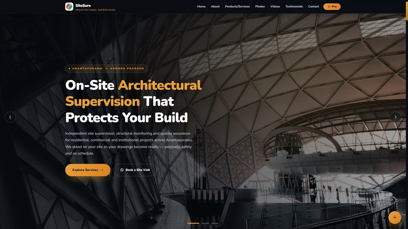 Architectural Site Supervision