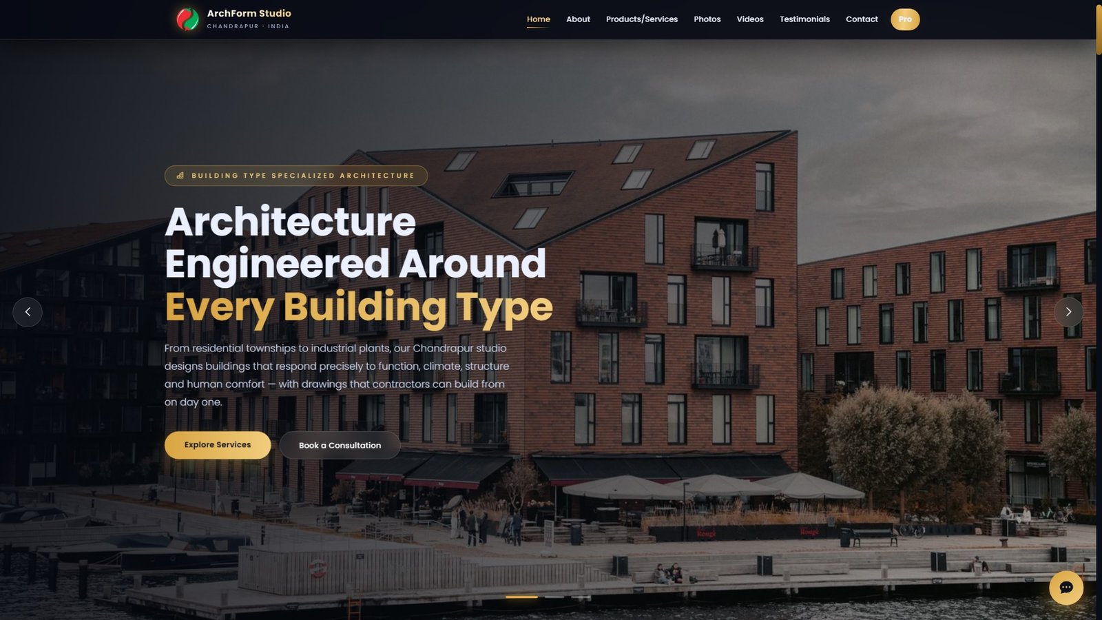 Building Type Specialized Architecture