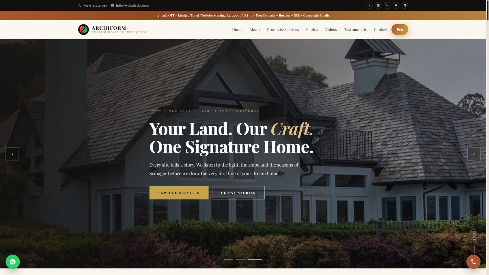 Custom Home Architecture