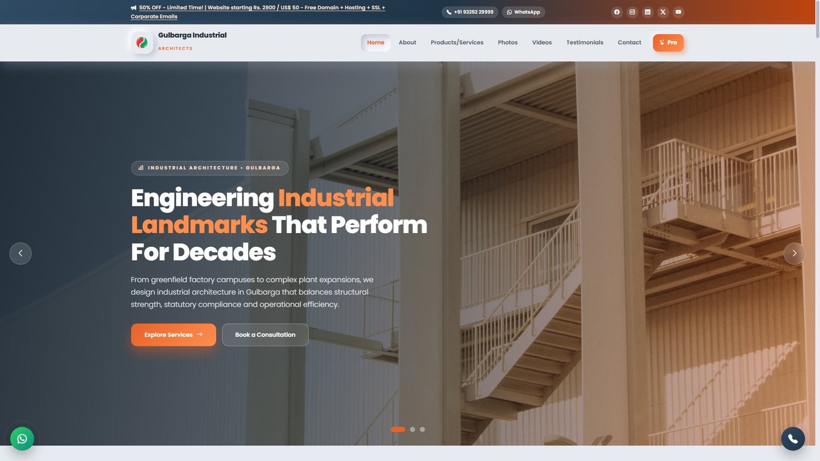 Industrial Architecture Services