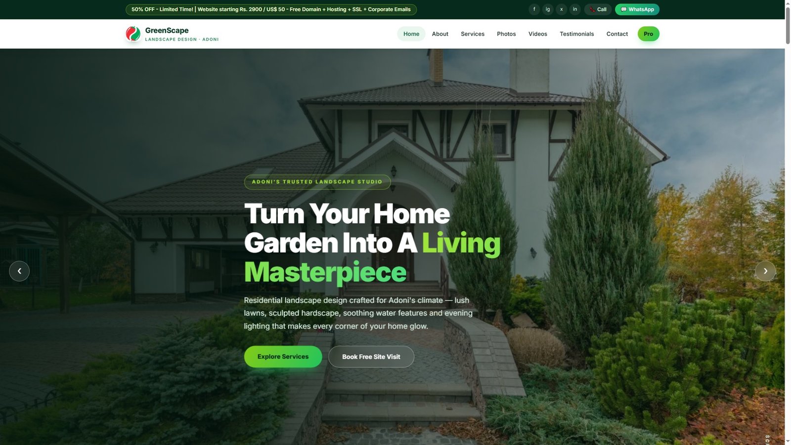 Residential Landscape Design
