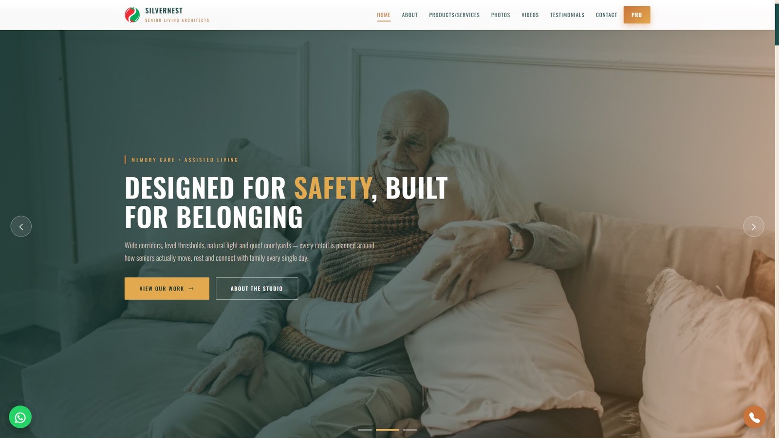 Senior Living and Care Facility Architecture