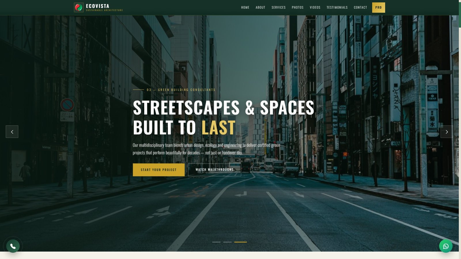 Sustainable Architecture Services
