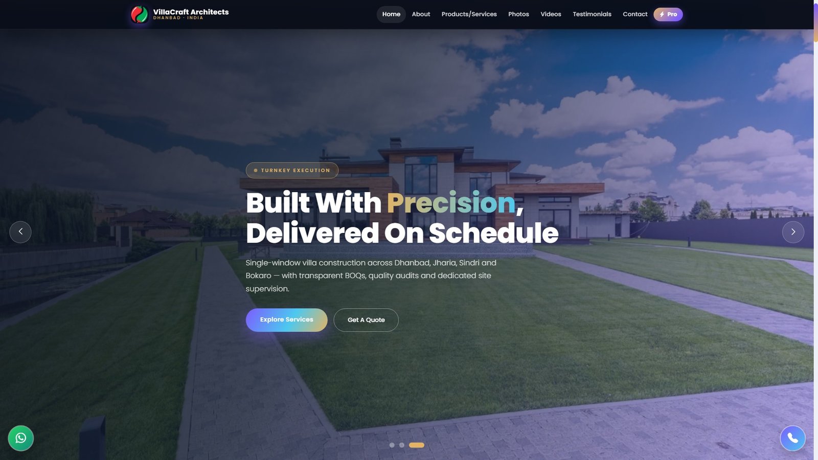 Villa Architecture Services
