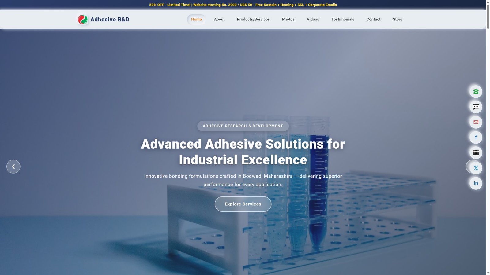 Adhesive Research and Development