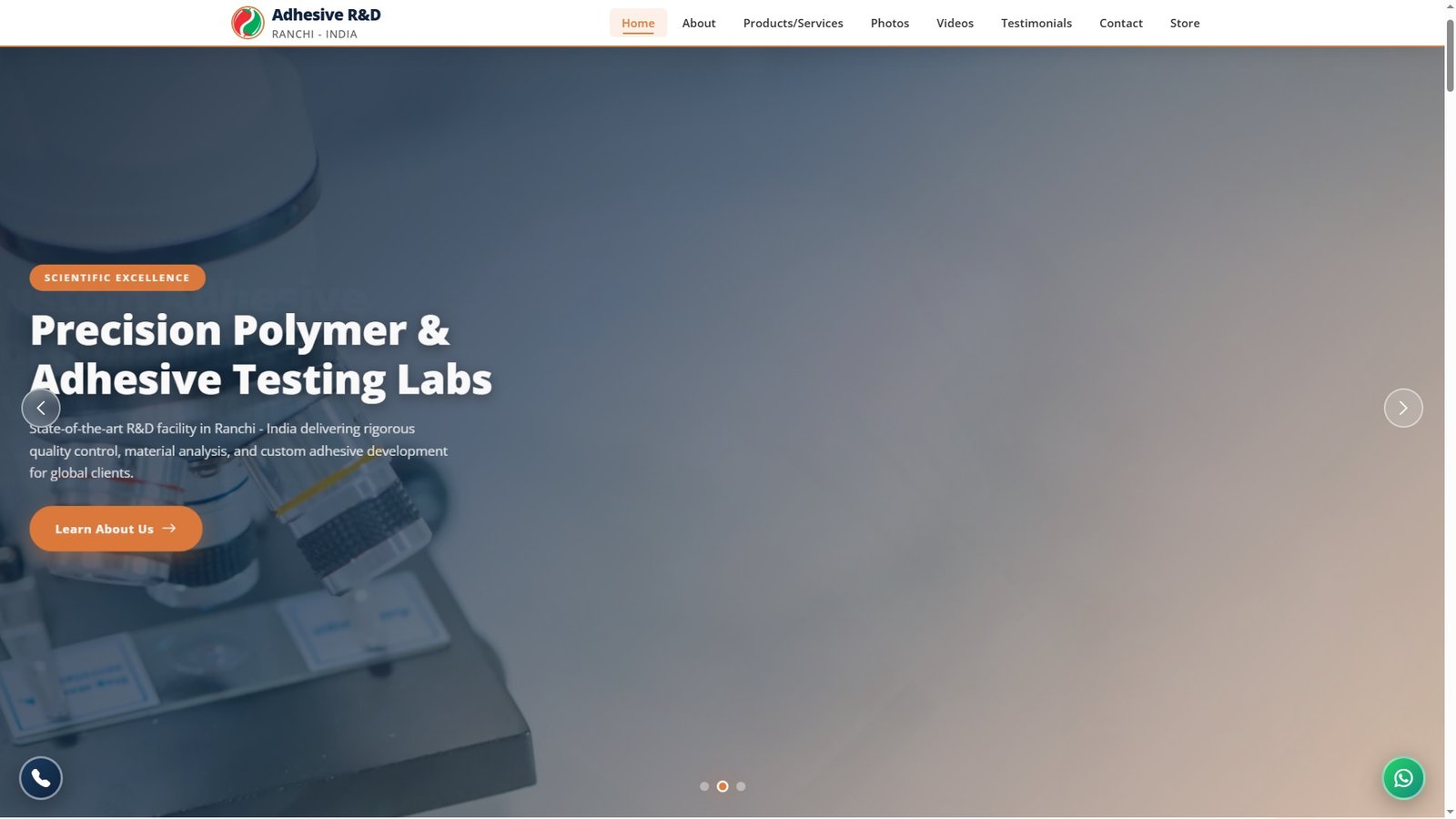 Adhesive Research and Development