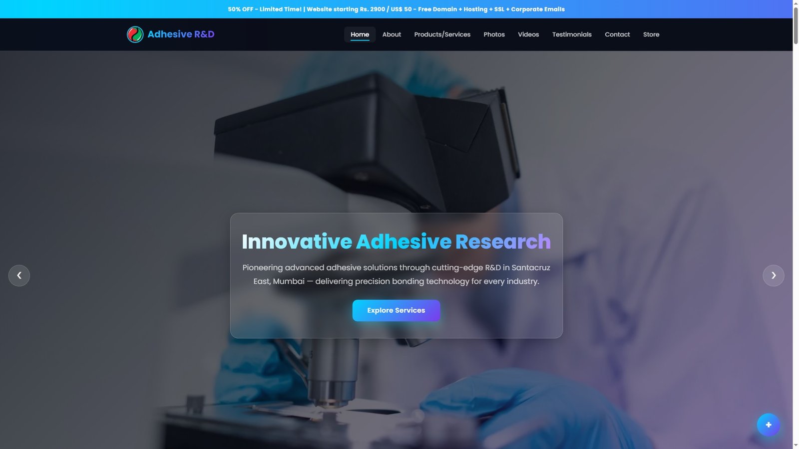 Adhesive Research and Development