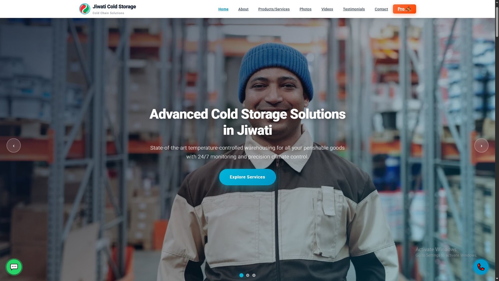 Cold Storage Services